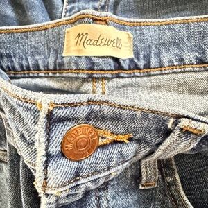 Madewell straight leg jeans.